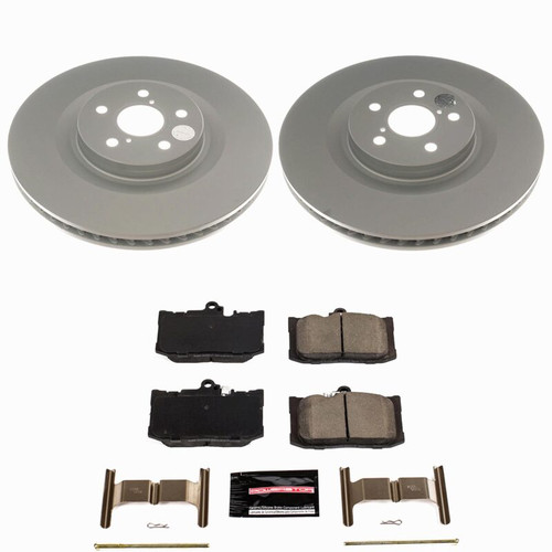 Power Stop 16-17 Lexus GS200t Front Z23 Coated Brake Kit - CPK8418-23 Photo - Primary