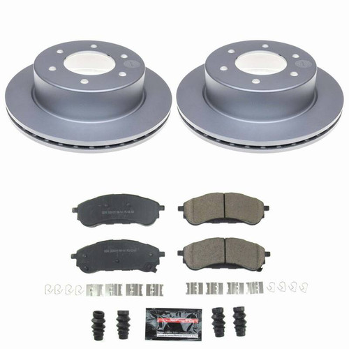 Power Stop 19-23 Ford Ranger Rear Z23 Coated Brake Kit - CPK8430-23 Photo - Primary