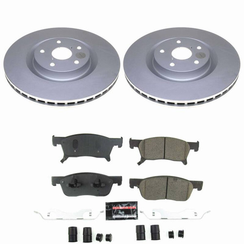 Power Stop 19-24 Subaru Ascent Front Z23 Coated Brake Kit - CPK8479-23 Photo - Primary