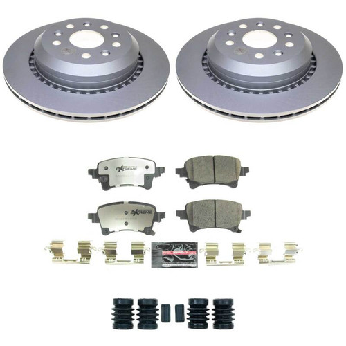Power Stop 20-25 Jeep Gladiator Rear Z36 Coated Truck & Tow Brake Kit - CPK8490-36 Photo - Primary