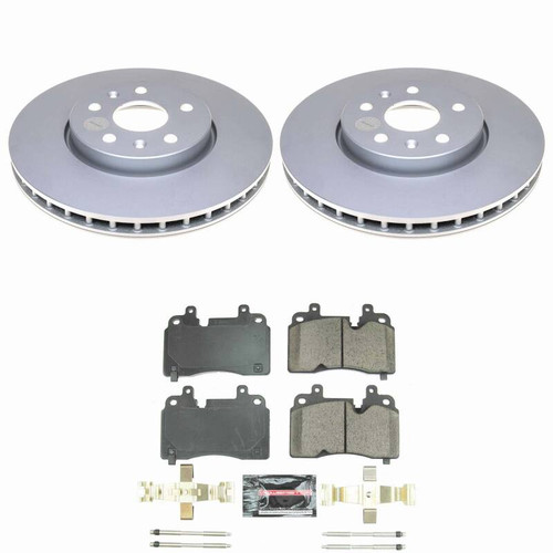 Power Stop 20-25 Chevrolet Corvette Front Z23 Coated Brake Kit - CPK8526-23 Photo - Primary