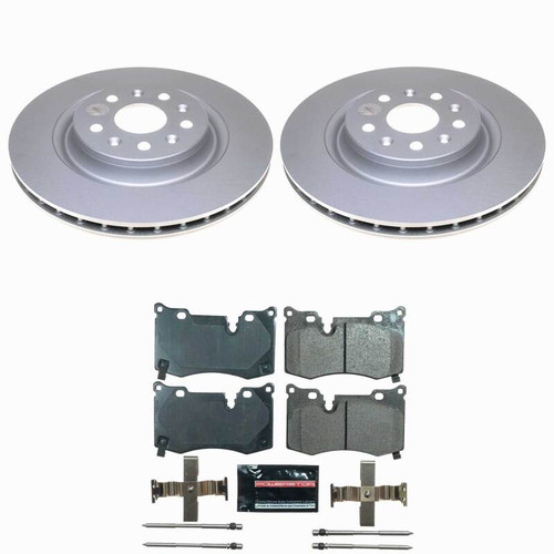 Power Stop 20-25 Chevrolet Corvette Rear Z23 Coated Brake Kit - CPK8528-23 Photo - Primary
