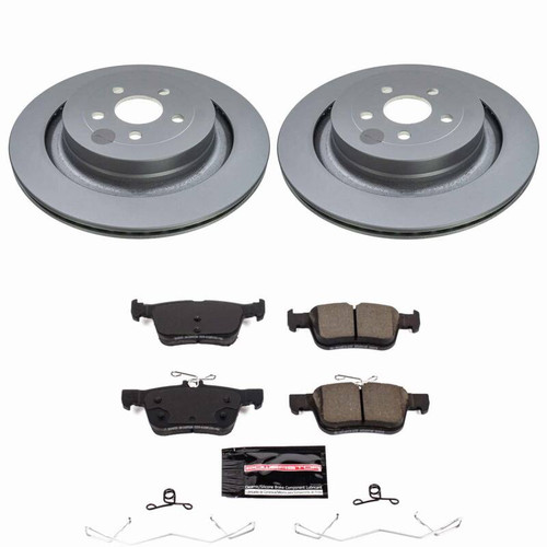 Power Stop 19-24 Ford Edge Rear Z23 Coated Brake Kit - CPK8544-23 Photo - Primary