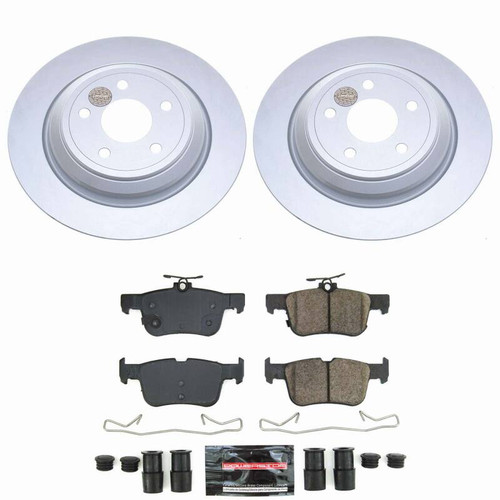 Power Stop 21-26 Ford Bronco Sport Rear Z23 Coated Brake Kit - CPK8642-23 Photo - Primary