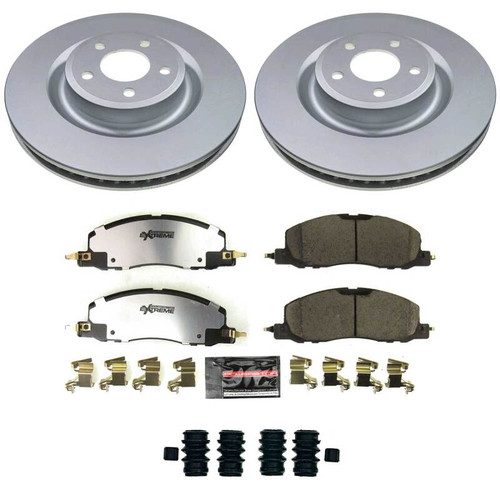 Power Stop 20-25 Ford Explorer Front Z36 Coated Truck & Tow Brake Kit - CPK8672-36 Photo - Primary