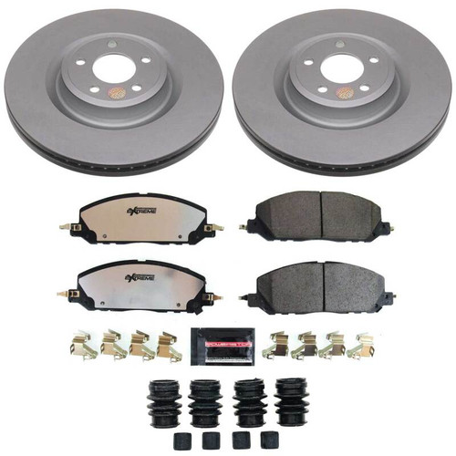 Power Stop 20-25 Ford Explorer Front Z36 Coated Truck & Tow Brake Kit - CPK8673-36 Photo - Primary