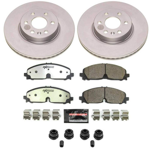 Power Stop 21-22 Chevrolet Colorado Front Z36 Coated Truck & Tow Brake Kit - CPK8741-36 Photo - Primary
