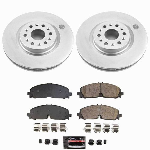 Power Stop 2020 Buick Enclave Front Z23 Coated Brake Kit - CPK8743-23 Photo - Primary