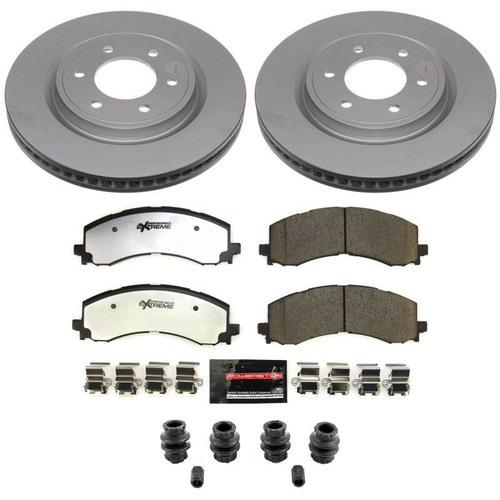 Power Stop 22-25 Ford Bronco Front Z36 Coated Truck & Tow Brake Kit - CPK8744-36 Photo - Primary