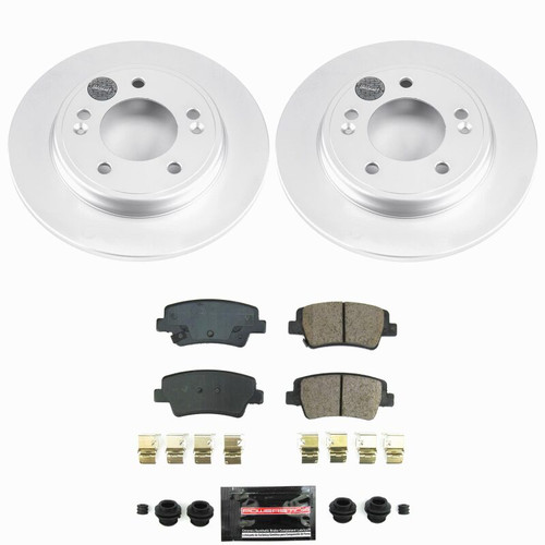 Power Stop 21-25 Hyundai Elantra Rear Z23 Coated Brake Kit - CPK8769-23 Photo - Primary