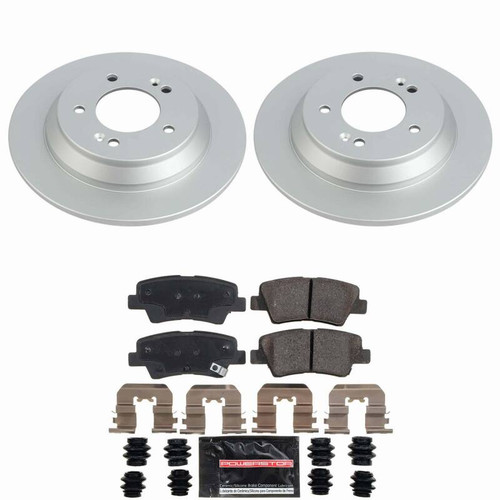 Power Stop 20-22 Kia Soul Rear Z23 Coated Brake Kit - CPK8923-23 Photo - Primary