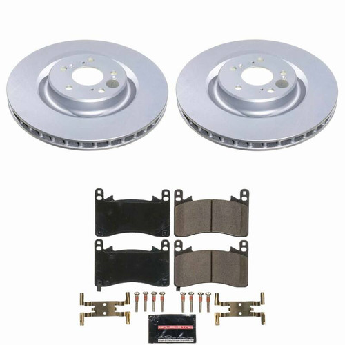 Power Stop 21-25 Acura TLX Front Z23 Coated Brake Kit - CPK8931-23 Photo - Primary