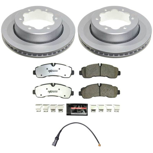 Power Stop 20-24 Ford Transit-350 HD Rear Z36 Coated Truck & Tow Brake Kit - CPK8981-36 Photo - Primary