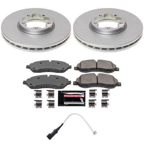 Power Stop 20-21 Ford Transit-150 Front Z23 Coated Brake Kit - CPK8988-23 Photo - Primary