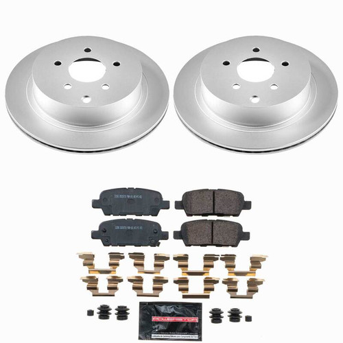 Power Stop 2009 Infiniti FX35 Rear Z23 Coated Brake Kit - CPK9134-23 Photo - Primary