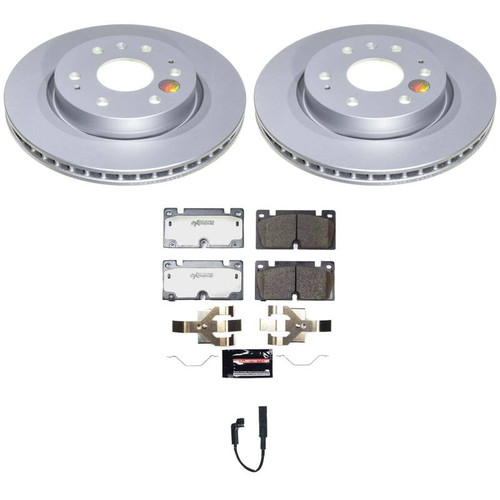 Power Stop 23-25 Chevrolet Colorado Front Z36 Coated Truck & Tow Brake Kit - CPK9200-36 Photo - Primary