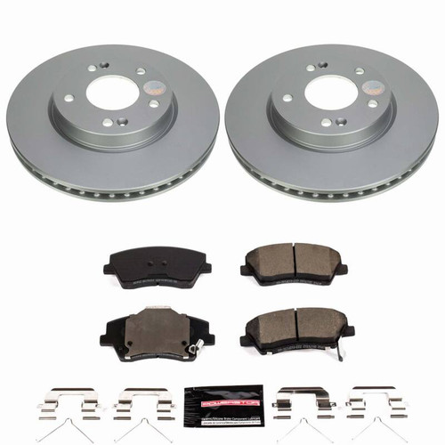 Power Stop 23-24 Kia Niro Front Z23 Coated Brake Kit - CPK9239-23 Photo - Primary