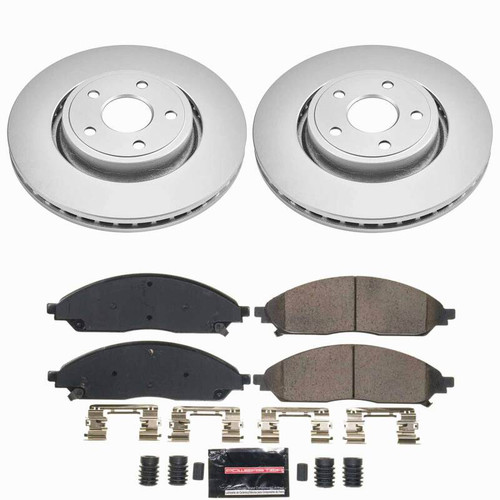 Power Stop 22-24 Jeep Grand Cherokee Front Z23 Coated Brake Kit - CPK9241-23 Photo - Primary
