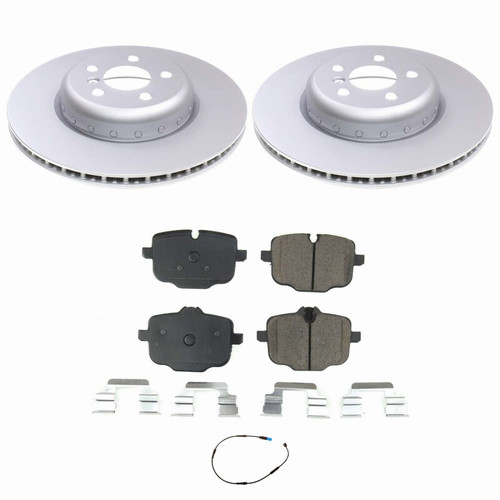 Power Stop 22-25 BMW X5 Rear Z17 Coated Brake Kit - CRK8555 Photo - Primary