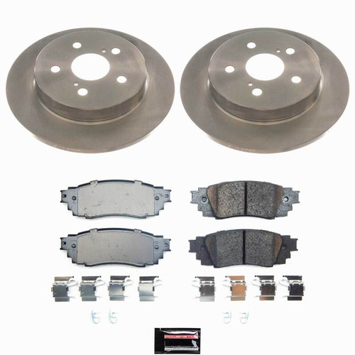 Power Stop 24-26 Toyota Corolla Cross Rear Autospecialty Brake Kit - KOE9275 Photo - Primary