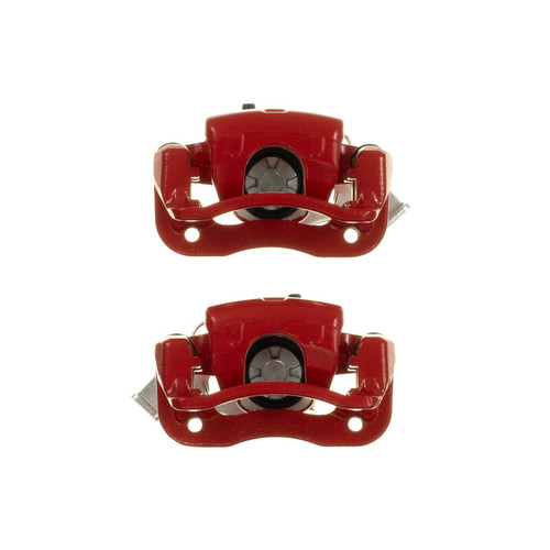 Power Stop 17-20 Hyundai Elantra Rear Red Caliper w/Bracket (Pair) - S15312 Photo - Primary