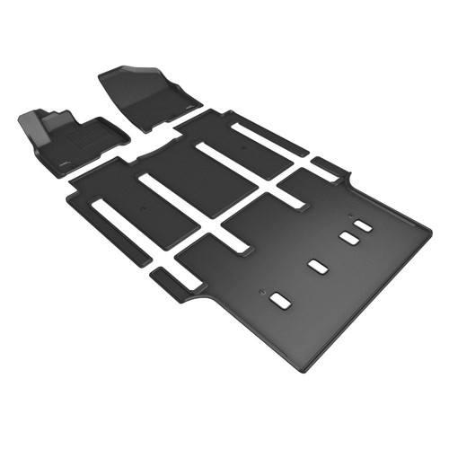 3D MAXpider 22-26 Kia Carnival Kagu Black Full Set - L1KA06601509 Photo - Primary