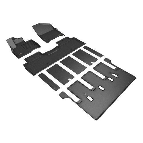 3D MAXpider 25-26 Kia Carnival Hybrid Kagu Black Full Set - L1KA10801509 Photo - Primary