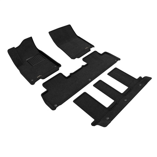 3D MAXpider 25-26 Rivian R1S Elegant Black Full Set - L1RI00804709 Photo - Primary