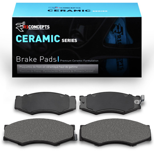 R1 82-97 Nissan Pickup Hardbody Front Semi Met Brake Pads - 2311-0266-00 Photo - Primary