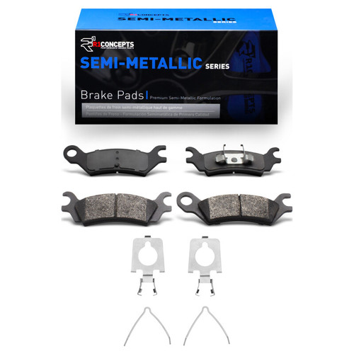 R1 86-87 Mazda 626 Rear Semi Met Brake Pads & Hardware Kit - 2311-0361-01 Photo - Primary