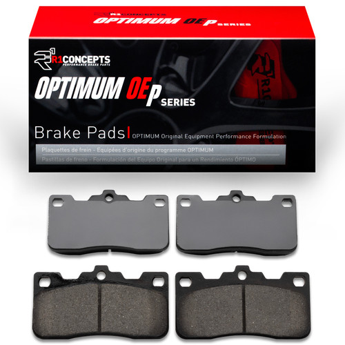 R1 83-84 Toyota Cressida Rear Optimum OE Brake Pads - 2551-0243-00 Photo - Primary