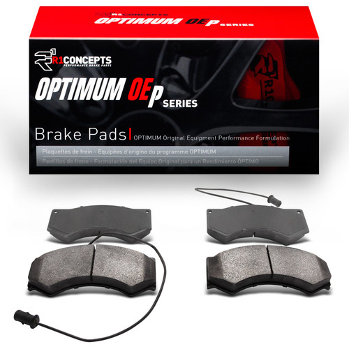 R1 87-91 Iveco 18-16 Front Optimum OE Brake Pads - 2551-0494-00 Photo - Primary