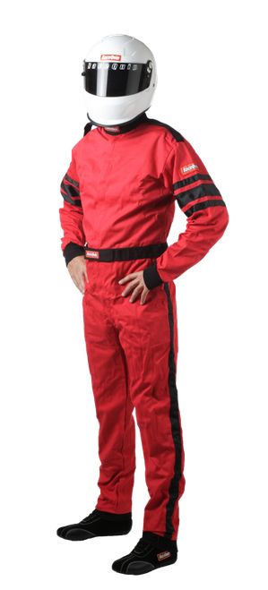 RaceQuip Red SFI-1 1-L Suit - Medium Tall - 110014RQP Photo - Primary