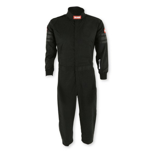 RaceQuip Black Trim SFI-1 JR. Suit - Kids XXL - 1959997RQP Photo - Primary