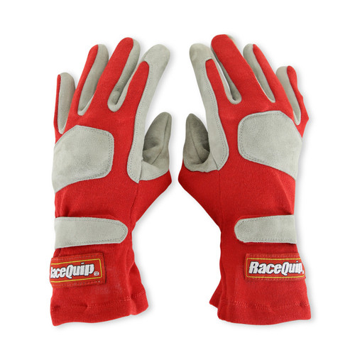 RaceQuip Red 1-Layer SFI-1 Glove - Small - 351012RQP Photo - Primary