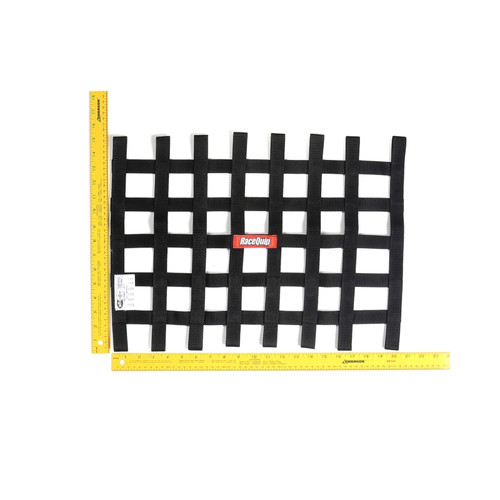 RaceQuip Black 15 X 21 SFI Ribbon Net - 726002RQP Photo - Primary