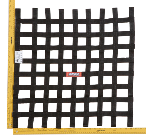 RaceQuip Black 24 X 24 SFI Ribbon Net - 726009RQP Photo - Primary