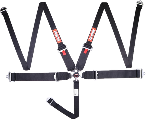 RaceQuip Black SFI CAMLOCK 5pt PD Lap HNR Seat Belt - 745005RQP Photo - Primary