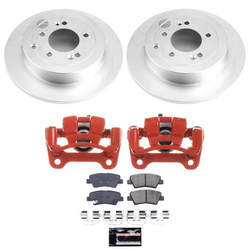 Power Stop 16-18 Hyundai Tucson Rear Z23 Coated Kit w/Powder Coated Calipers - CPC7729-23 User 1