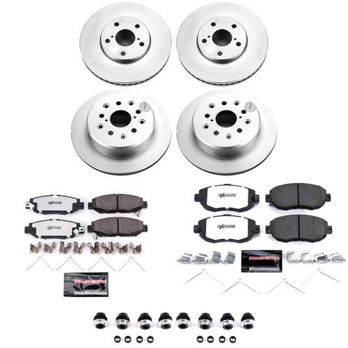 Power Stop 93-97 Lexus GS300 Front and Rear Z26 Coated Brake Kit - CPK1078-26 User 1
