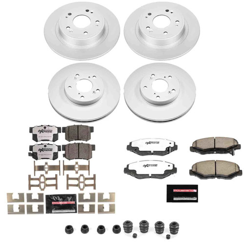Power Stop 2005 Honda Accord Front and Rear Z26 Coated Brake Kit - CPK2745-26 User 1
