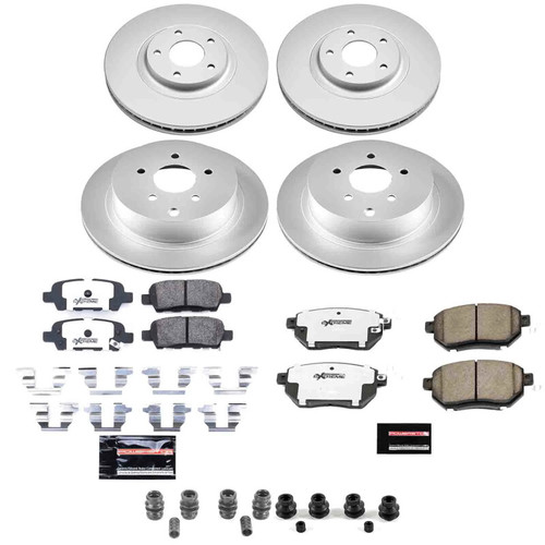 Power Stop 03-05 Infiniti FX35 Front and Rear Z26 Coated Brake Kit - CPK2767-26 User 1
