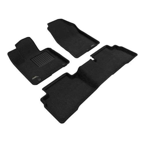 3D MAXpider 22-26 Hyundai Tucson Hybrid Elegant Full Set Floor Mat - Black (3pc) - L1HY13504709 Photo - Primary