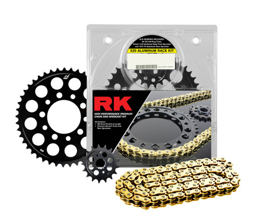 RK Chain Driven Kit - Aluminum Q/A Kit - Suzuki GSX-R750 - 3076-118DGX Photo - Primary