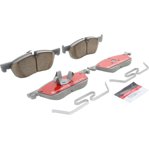 Brembo 2014+ Land Rover Discovery Sport (L550) Xtra Ceramic Brake Pad - Front - P44026NX Photo - Primary