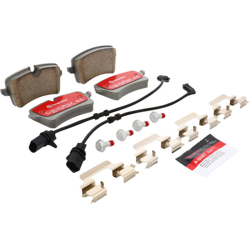 Brembo 2015+ Audi A4 B9 (8W2/8WC) / 09-19 Audi A8 D4  Xtra Ceramic Brake Pad - Rear - P85117NX Photo - Primary