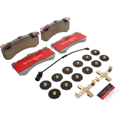Brembo 10-19 Audi A6 C7 (4G2/4GC) / 09-19 Audi A8 D4 Xtra Ceramic Brake Pad - Front - P85136NX Photo - Primary
