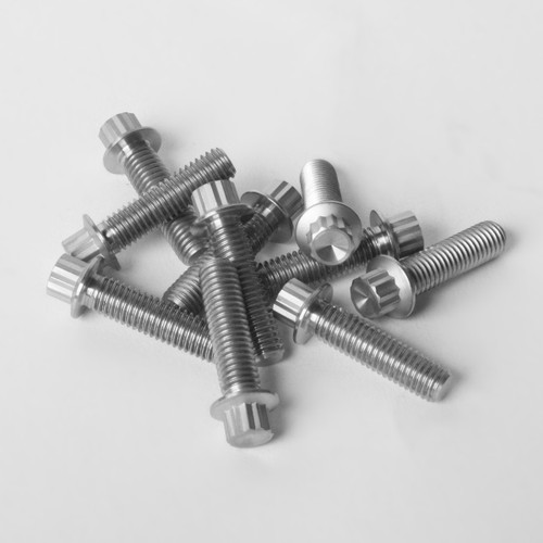 Titan Precious Metals Titanium 12 pt Header Bolts - GM LSX Applications