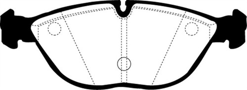 EBC 04-06 Audi TT Quattro 3.2 Redstuff Front Brake Pads - DP31035C