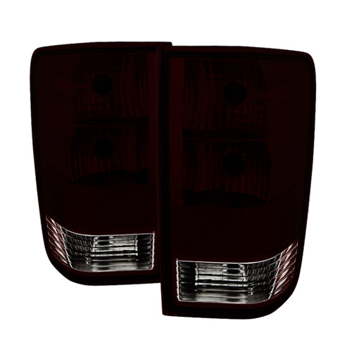 xTune Nissan Titan 04-15 OEM Style Tail Light Red Smoked ALT-JH-NT04-OE-RSM - 9033445
